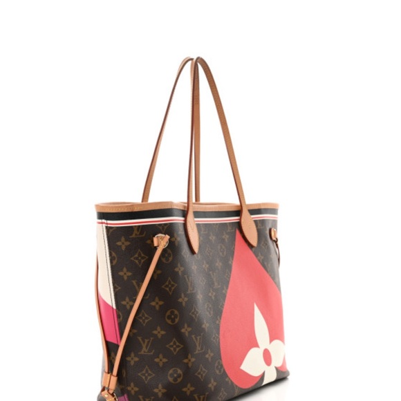 LOUIS VUITTON Monogram Game On Neverfull MM - Picture 6 of 14